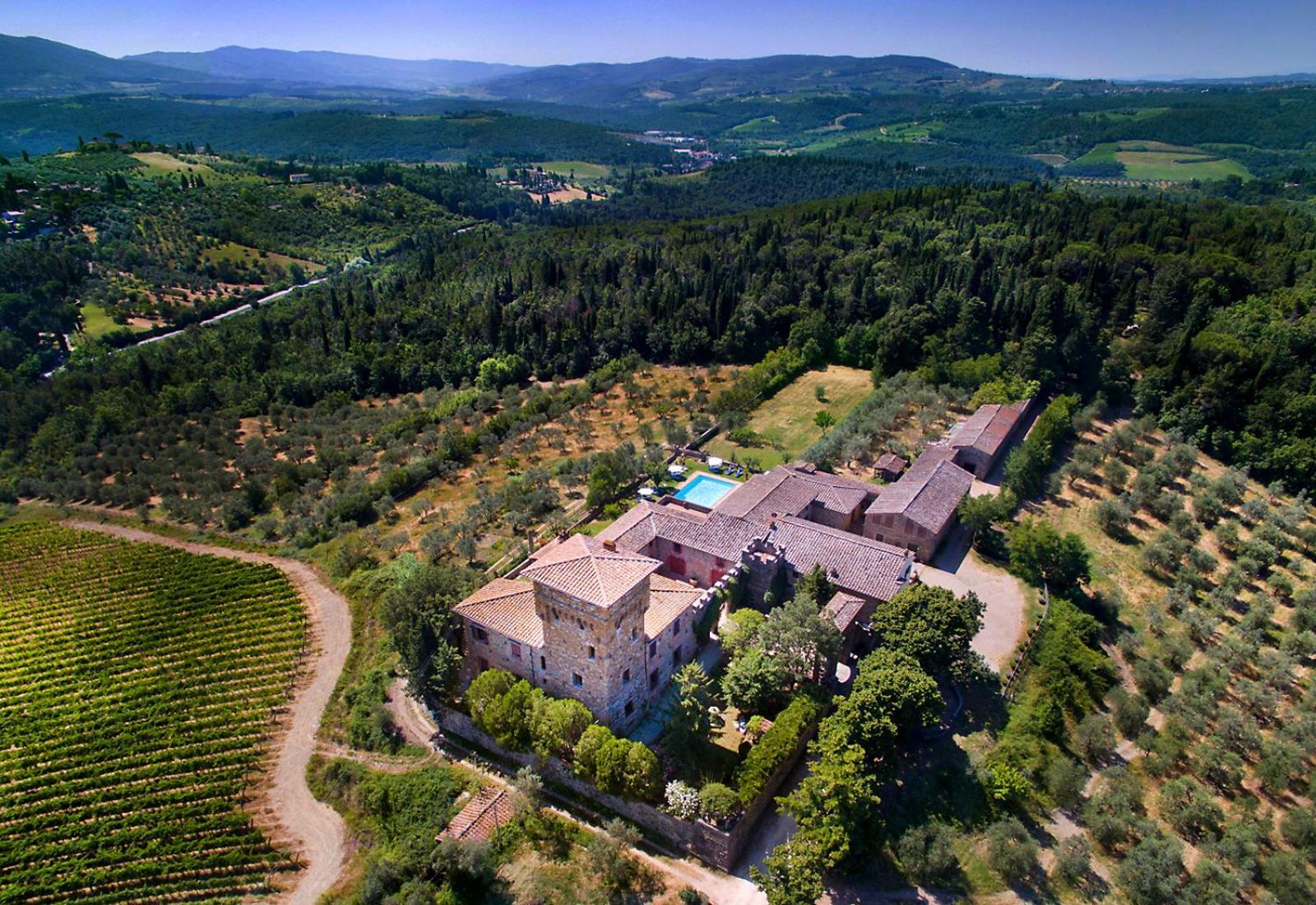 Villa Castello Di Cafaggio à Impruneta Extérieur photo
